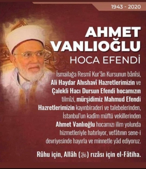 Rahmetle ve Saygıyla...